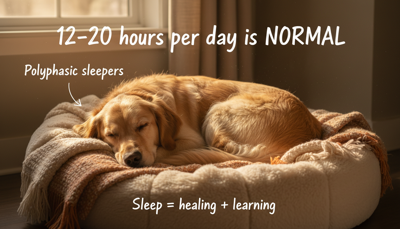 How Much Sleep Do Puppies and Dogs Need?